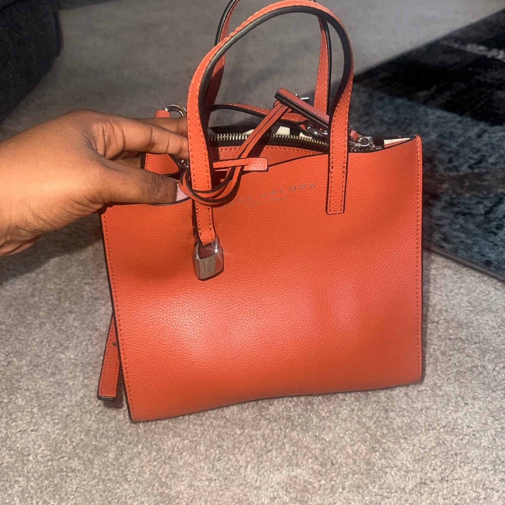 Marc Jacobs Burnt Orange Tote Bag